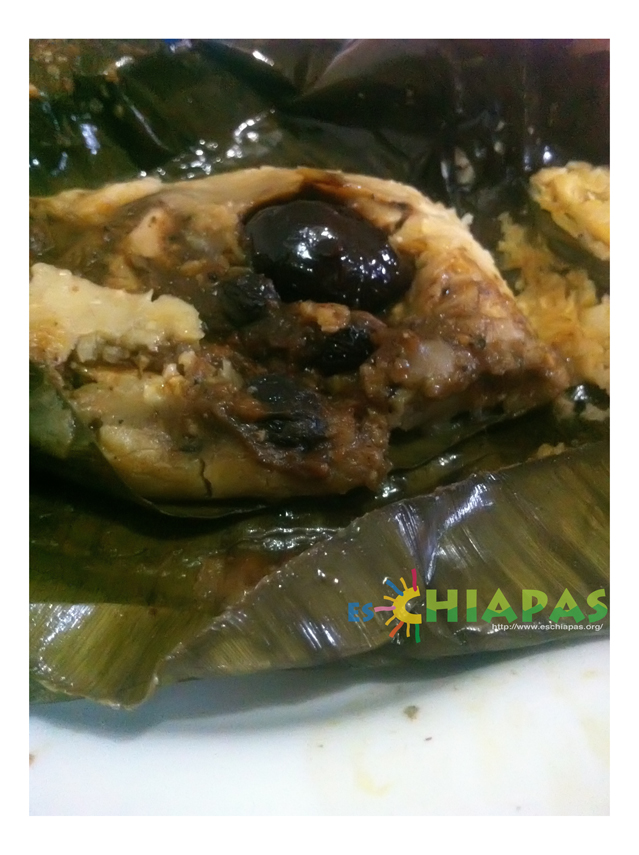 Tamal de mole Tamal de mole